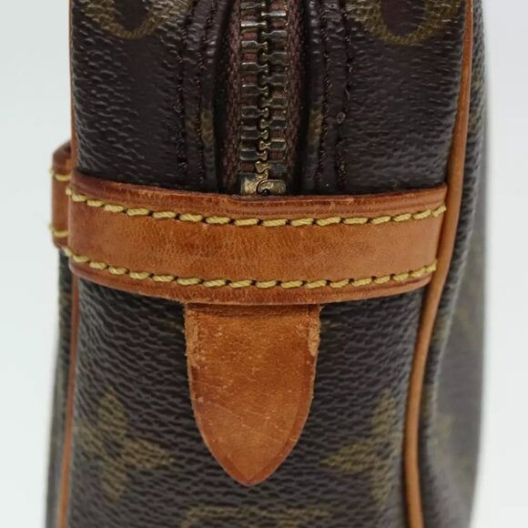 authenticity guaranteed LOUIS VUITTON Monogram Compiegne  Clutch Bag - Picture 6 of 11